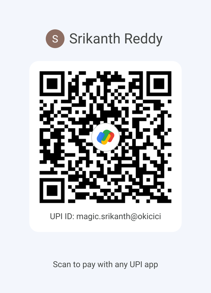 Scan this UPI QR code to pay Launch My Office